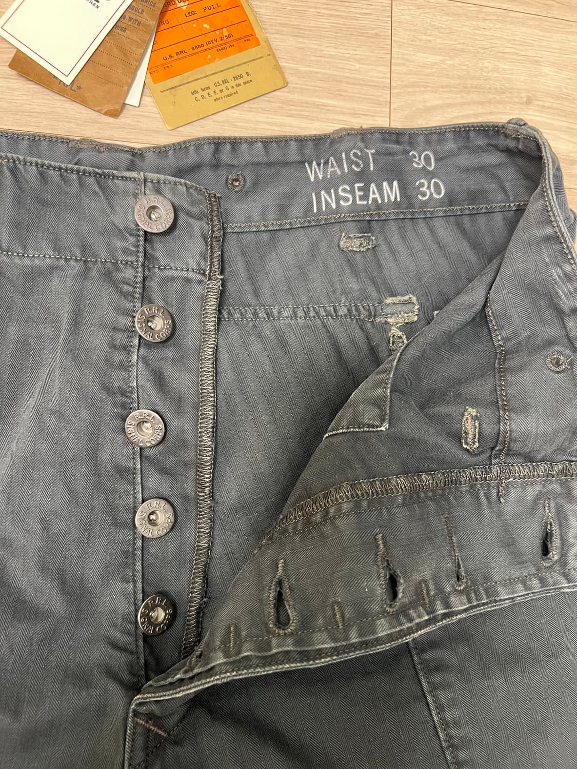 RRL / 몽키팬츠 / W30 L30 상품이미지5