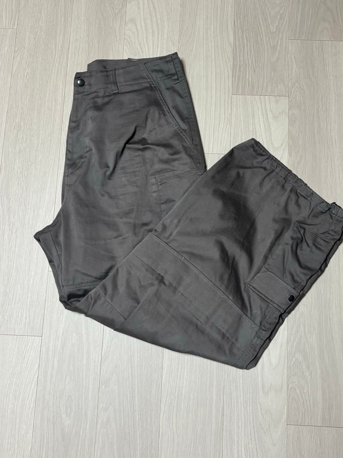 해칭룸 카고 워크팬츠 머드 브라운 상품이미지3