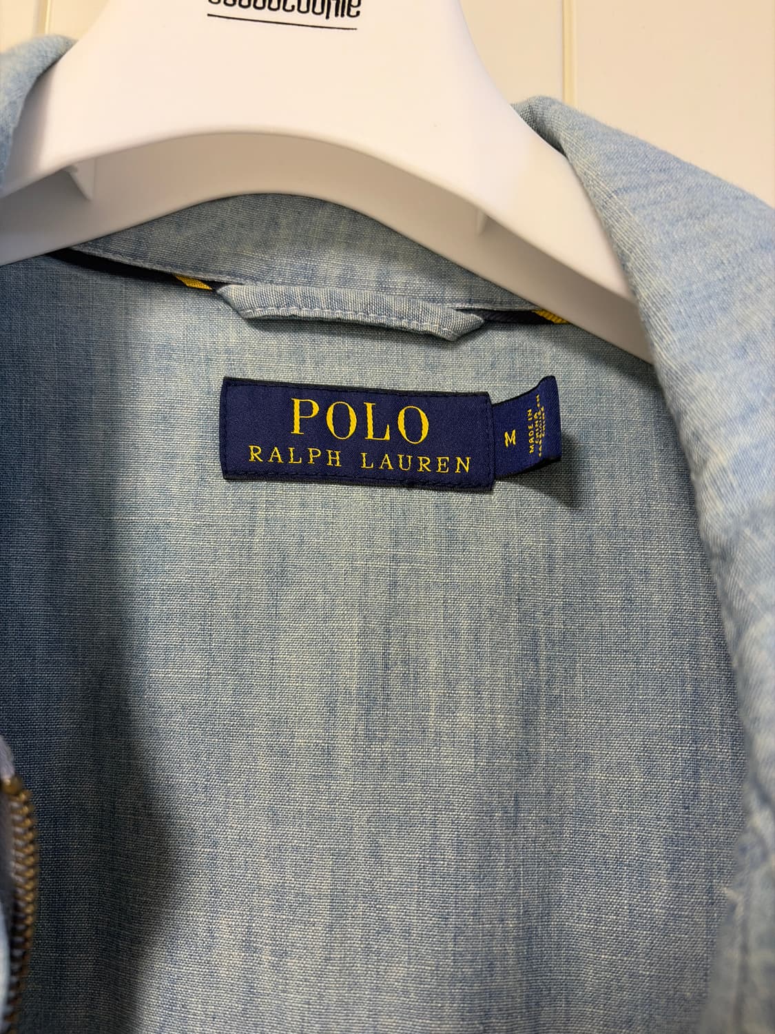 폴로 데님 자켓 항공점퍼 M 상품이미지3