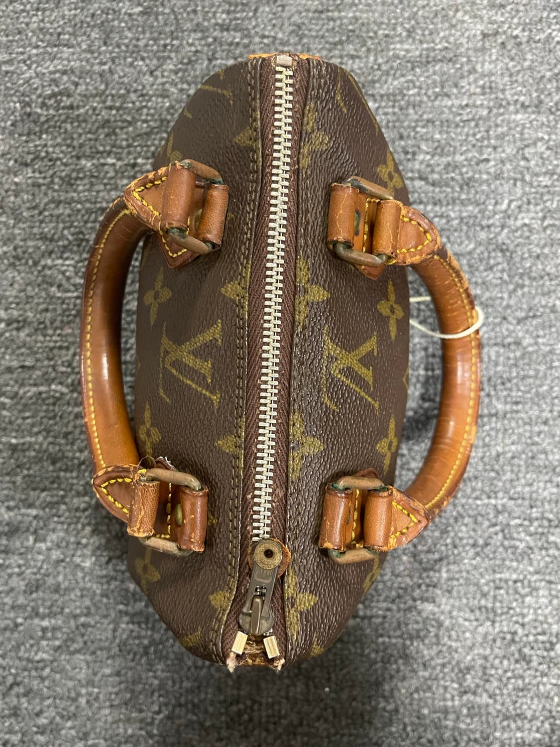 루이비통 모노그램 나노 스피디(체인&감정서 포함) 상품이미지6