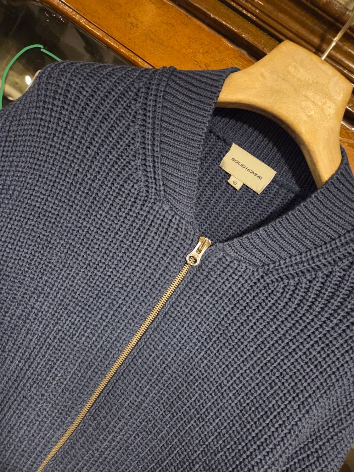 솔리드옴므 니트가디건 상품이미지7