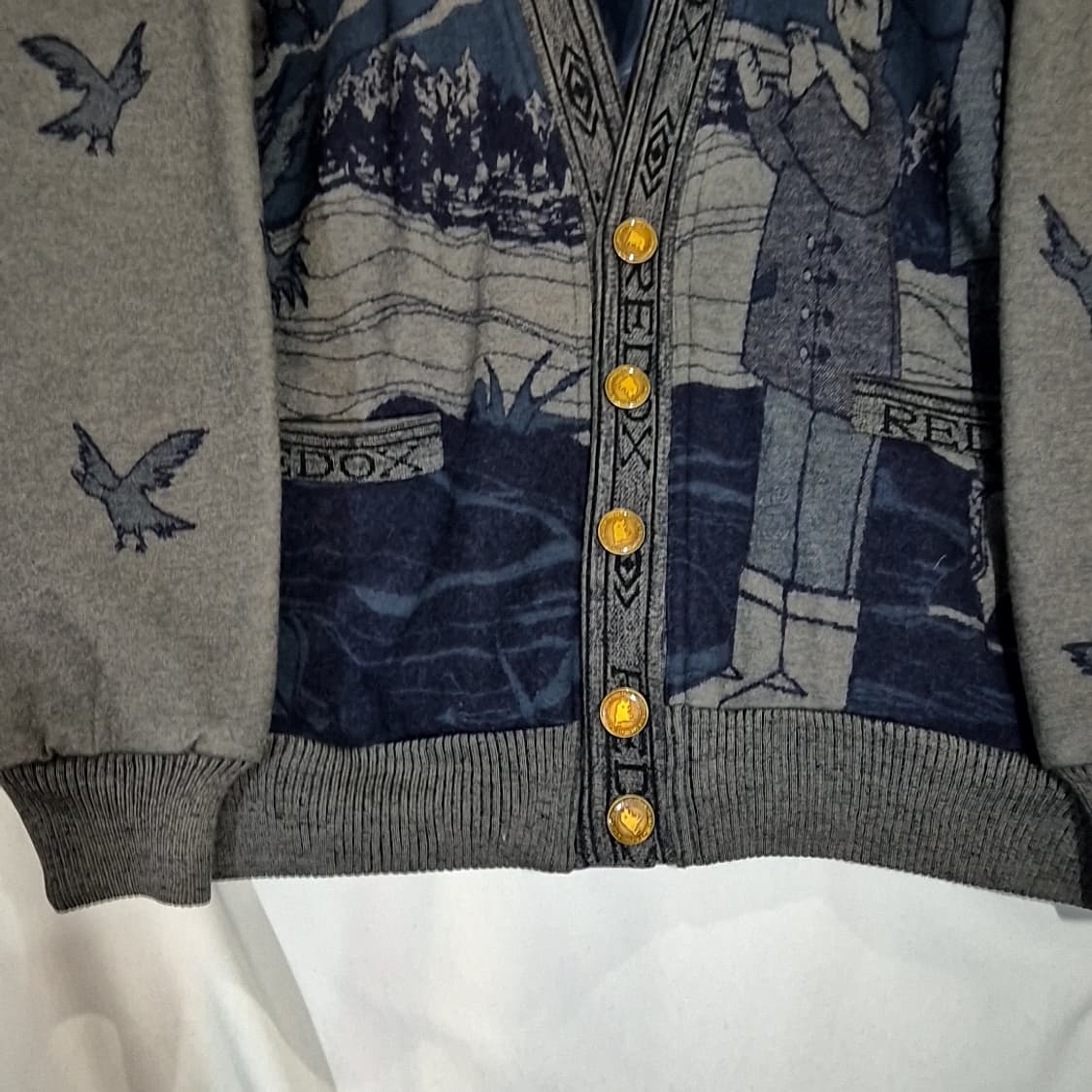 REDOX 패턴 가디건 상품이미지3