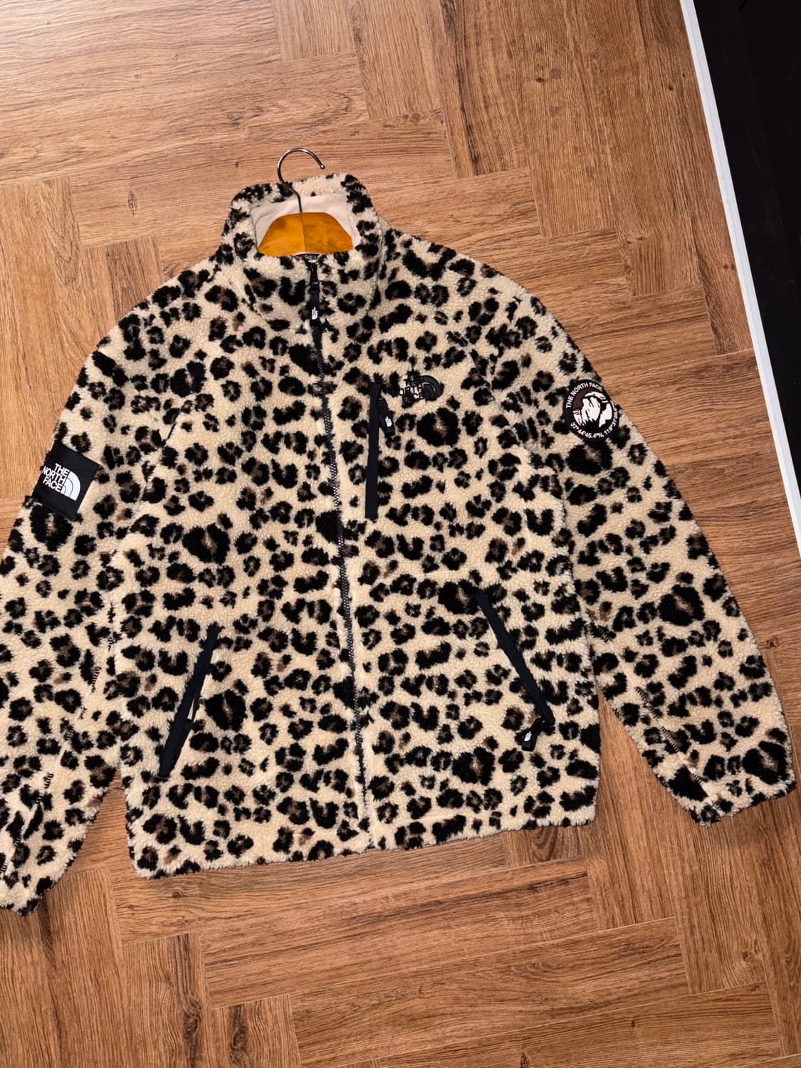 노스페이스 화이트라벨 레오파드 플리스 자켓 상품이미지1