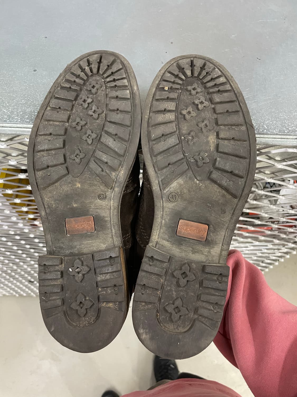 슈퍼드라이 스웨이드 부츠 43 상품이미지6