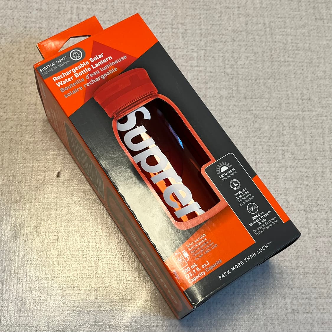 슈프림 솔 워터 보틀 랜턴 물병 - 25fw 상품이미지2