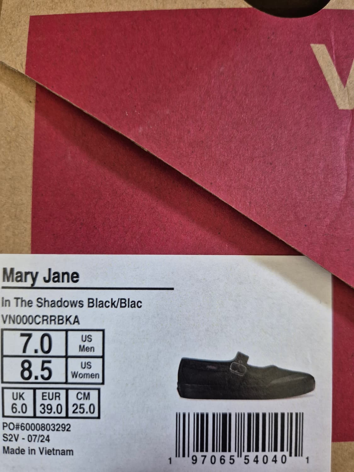 (새상품) 반스 인더 쉐도우 메리제인 250 상품이미지9