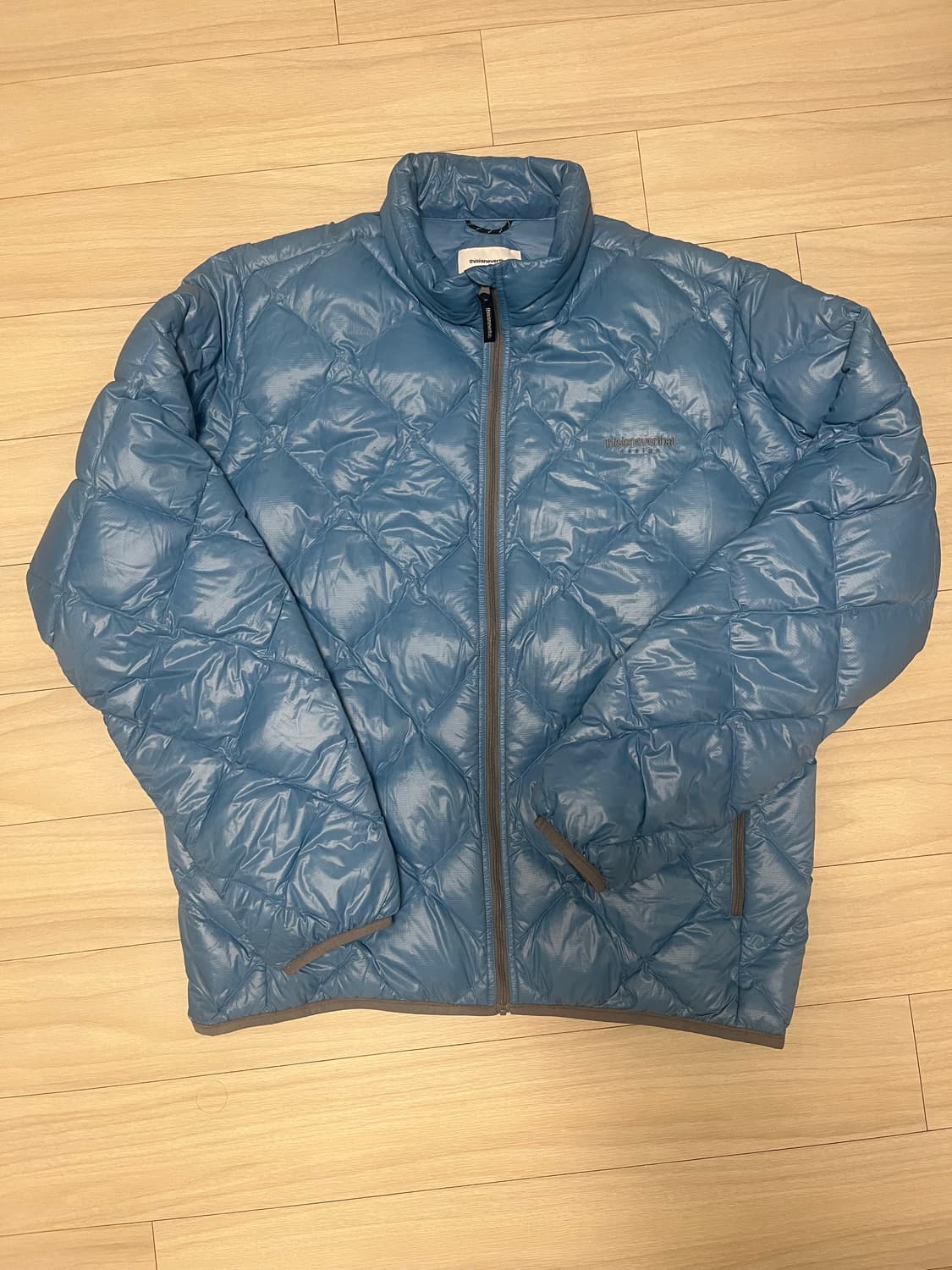 디스이즈네버댓 울트라라이트 다운 자켓 블루 xl 상품이미지2