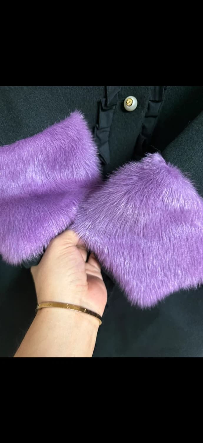 구찌 스타일 퍼 코트 55 상품이미지3