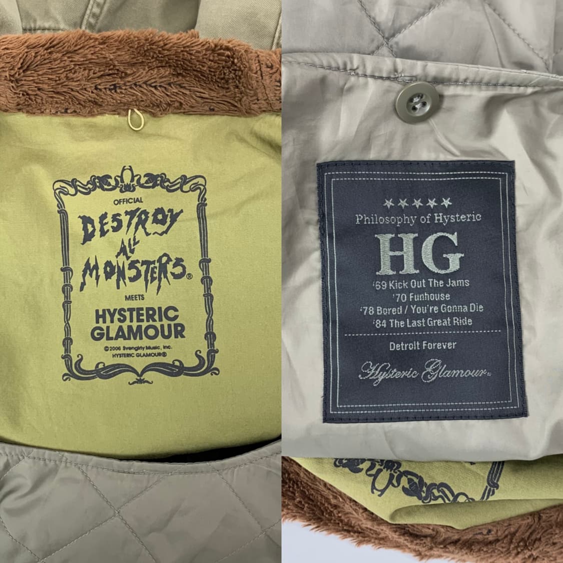 히스테릭 글래머 피쉬테일 파카 상품이미지9