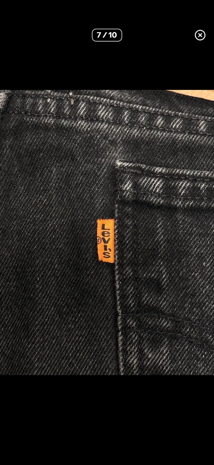 리바이스 90s 505 오렌지탭 스트레이트 레그 데님 상품이미지7