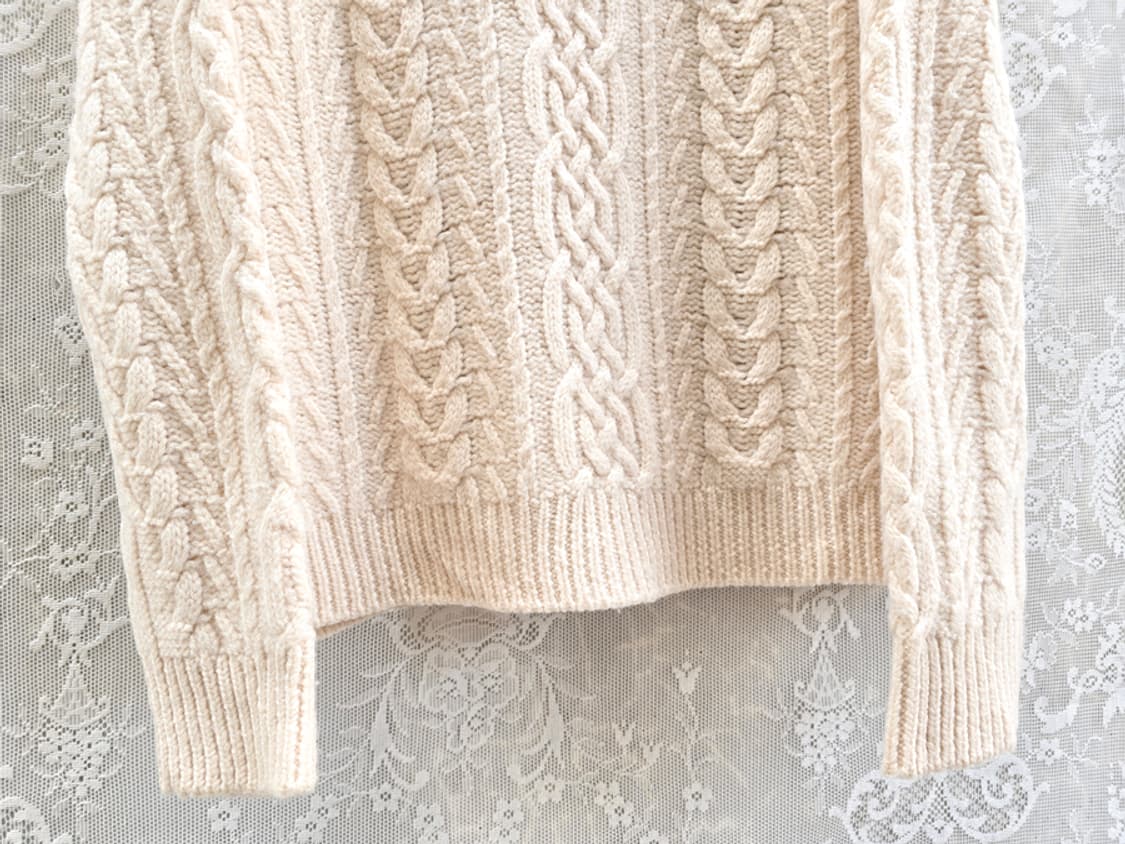 저널스탠다드 울100% 꽈배기니트 상품이미지3