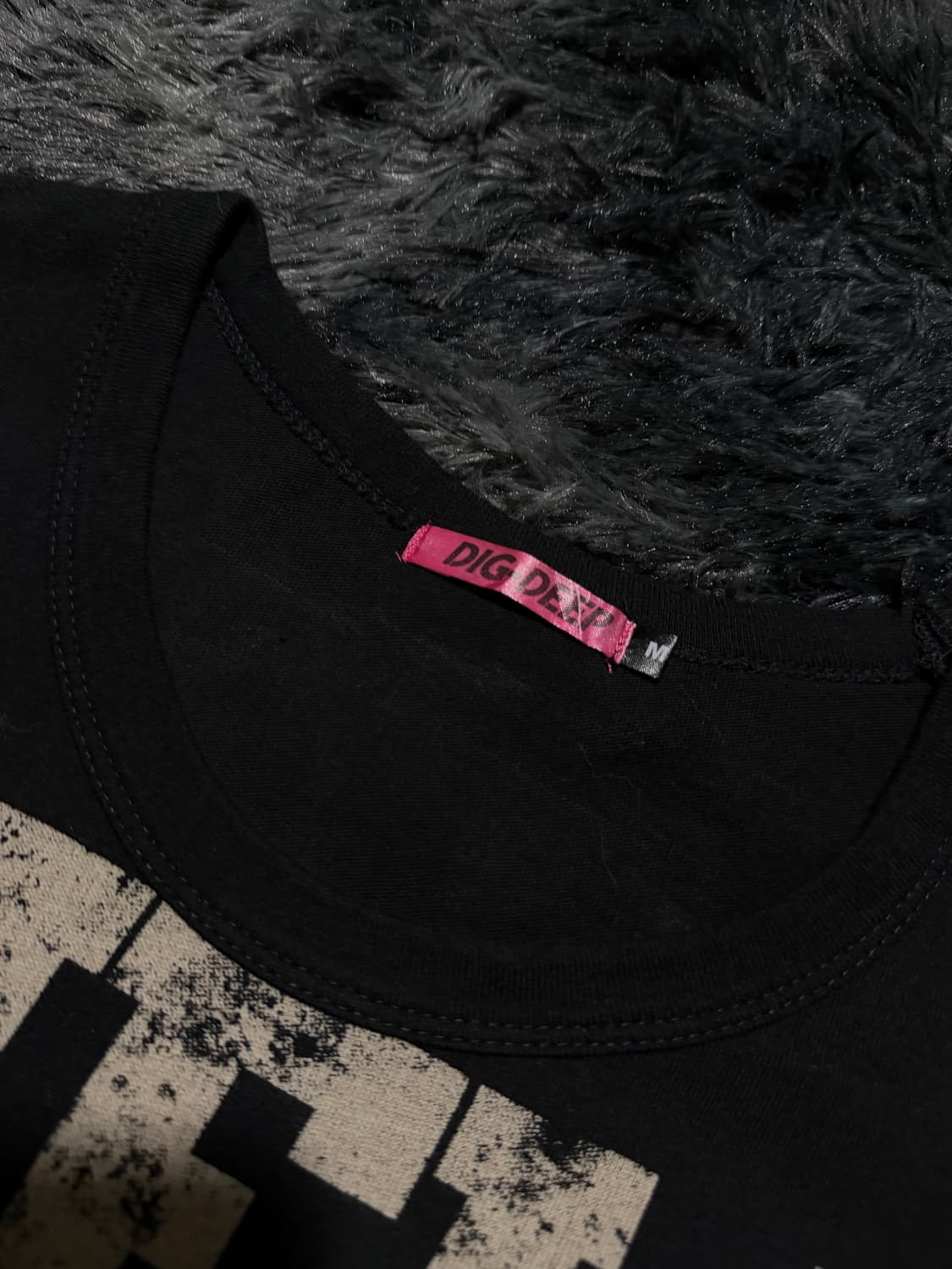 디그딥 레터링 등판 날개프린팅 반팔 상품이미지3