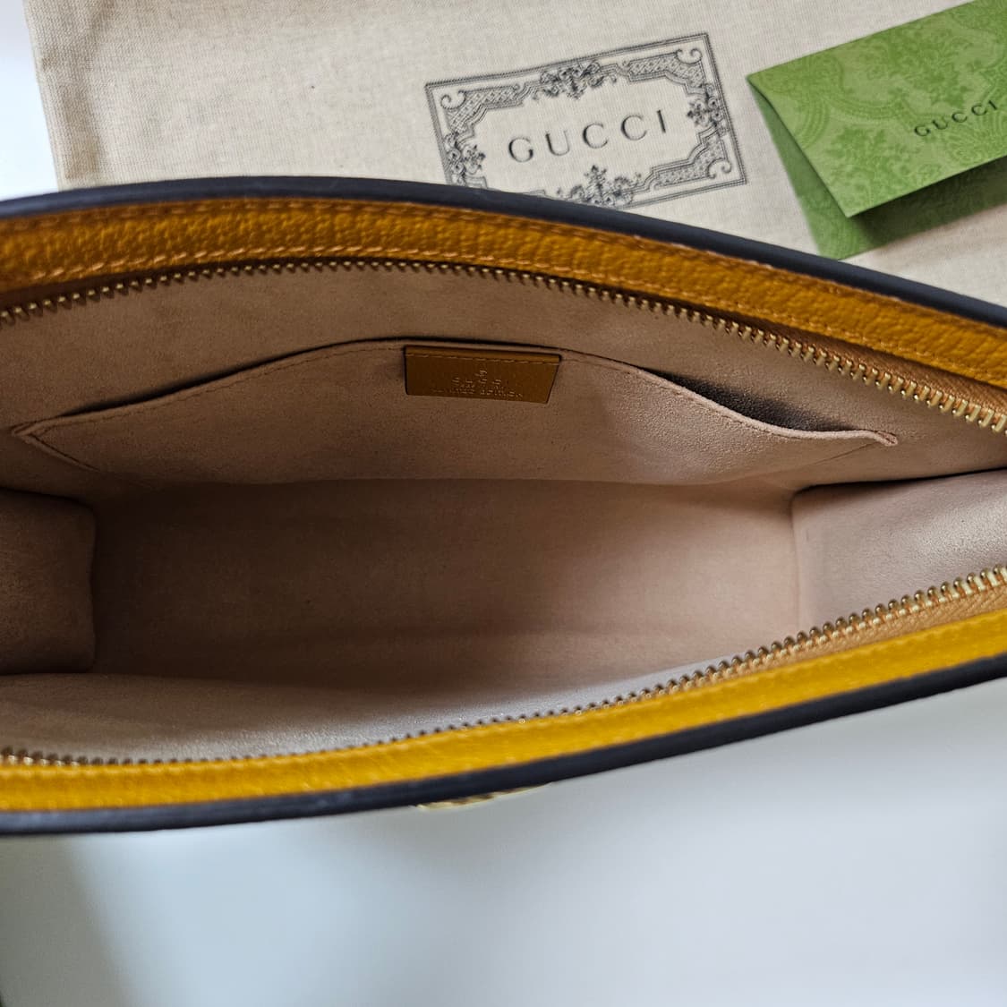 (5회미만사용) 구찌 카이 테디베어 클러치백 한정판 (정품) 상품이미지6