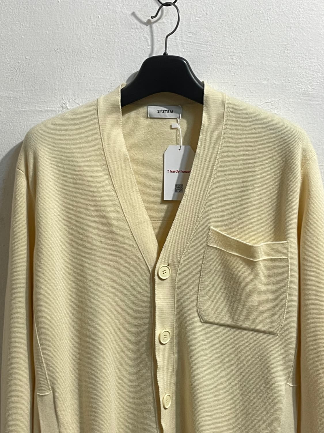 시스템 울 브이넥 가디건 상품이미지2