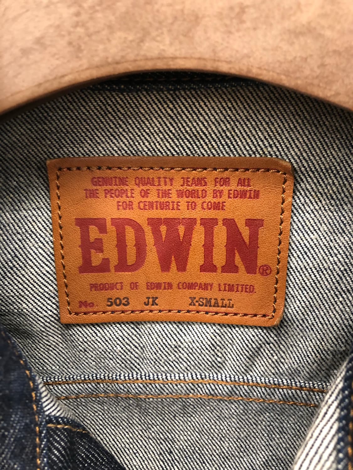 에드윈 데님 트러커 자켓 상품이미지3