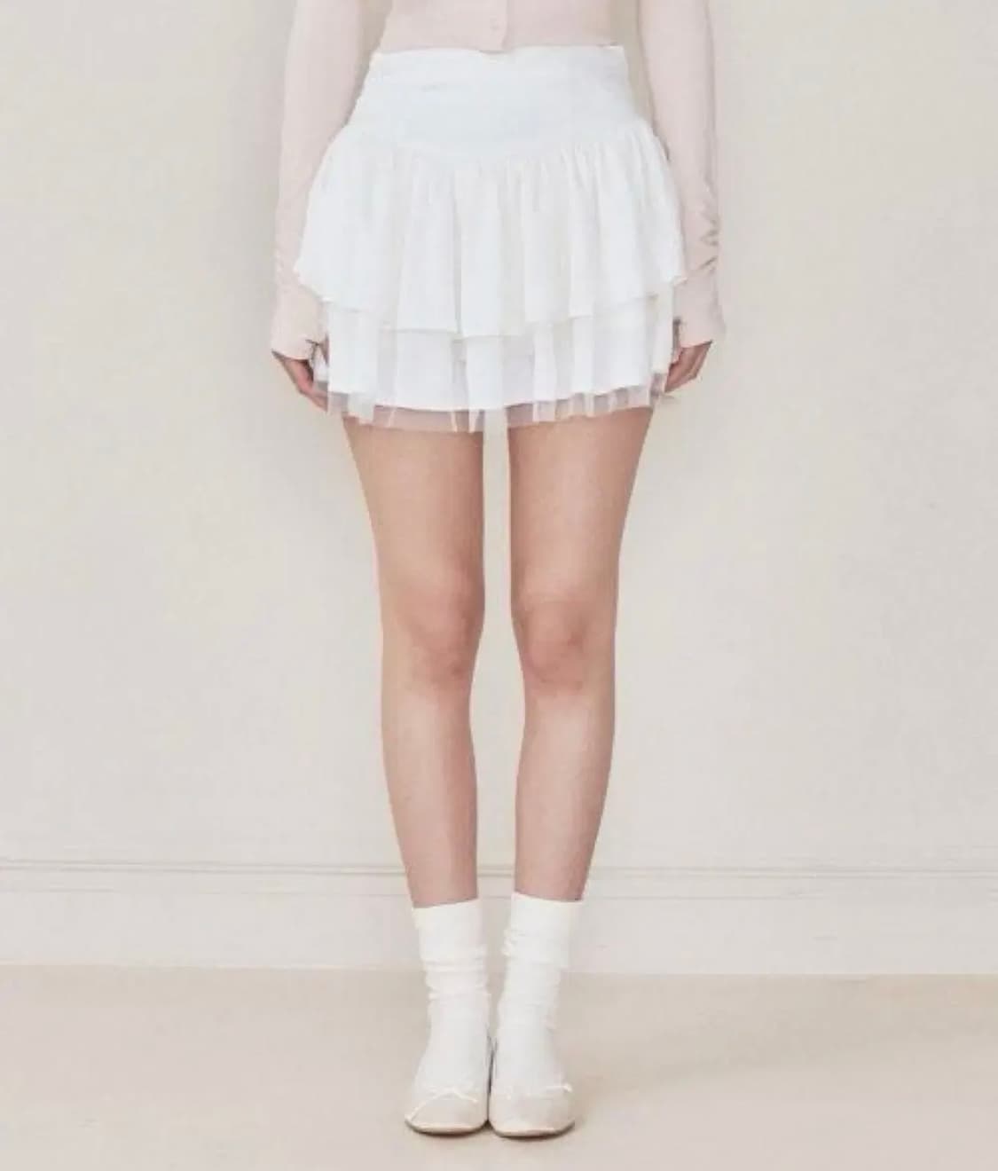 낫유어로즈 사샤스커트 아이보리 s 상품이미지1
