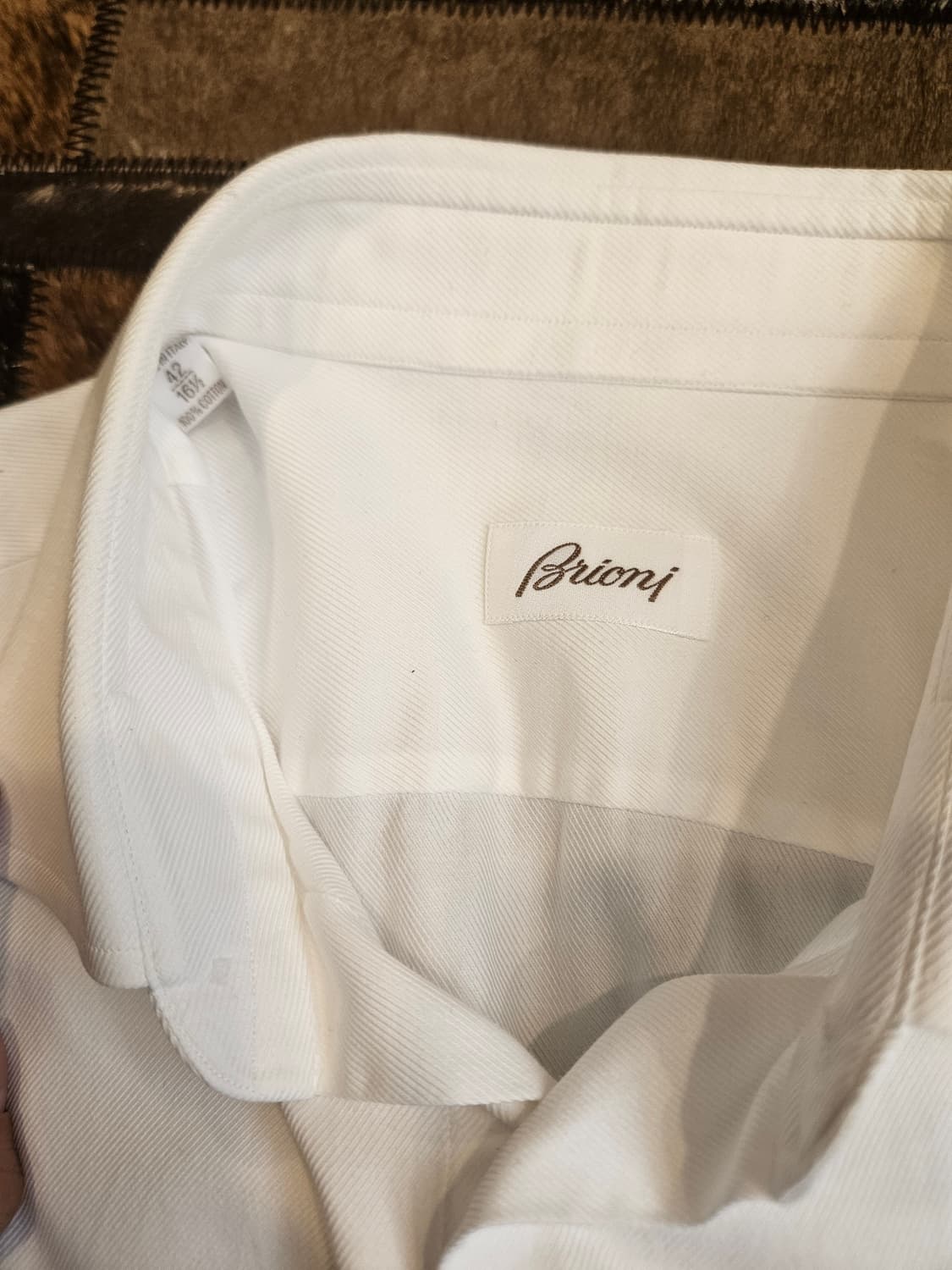 브리오니 코튼 옥스포드 셔츠 상품이미지3