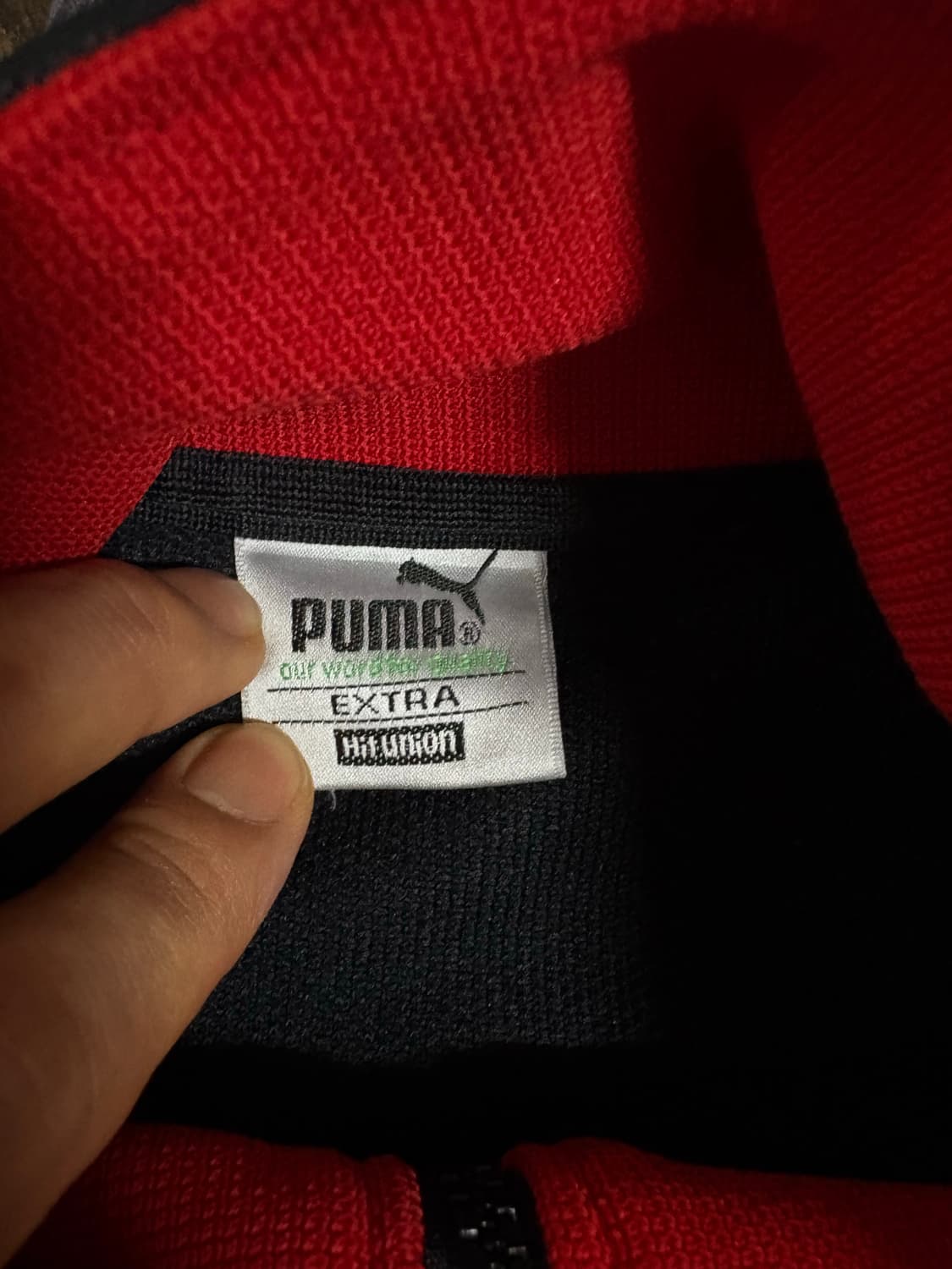 퓨마 빈티지 사이드라인 백로고 집업 상품이미지3