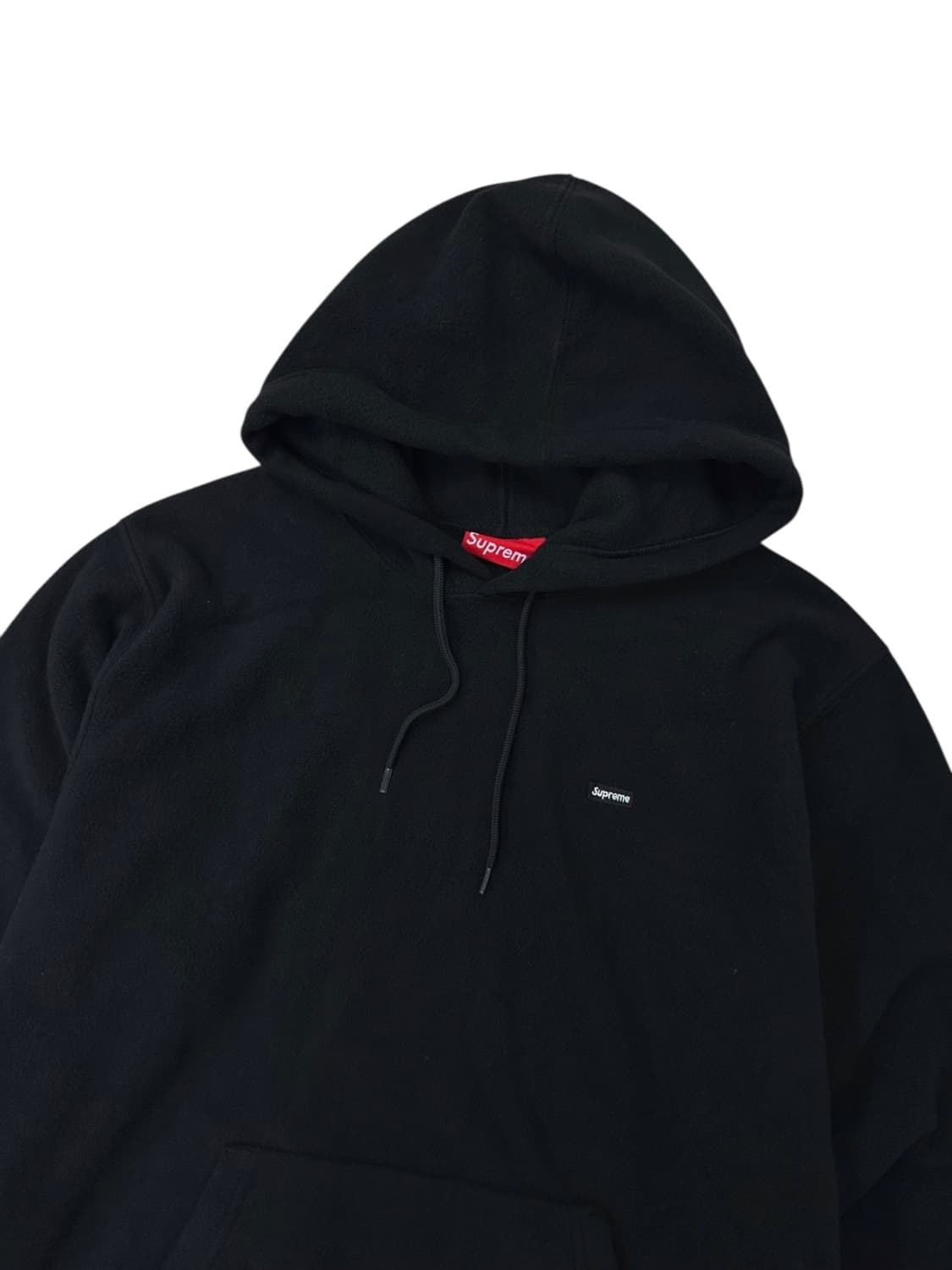 슈프림 박스로고 플리스 후리스 후드티 블랙 (M) 상품이미지2