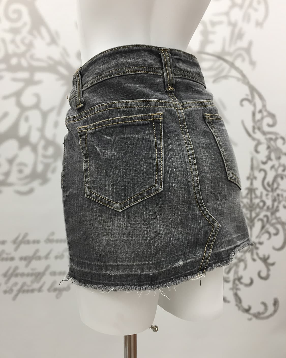 Gray denim skirt 상품이미지2