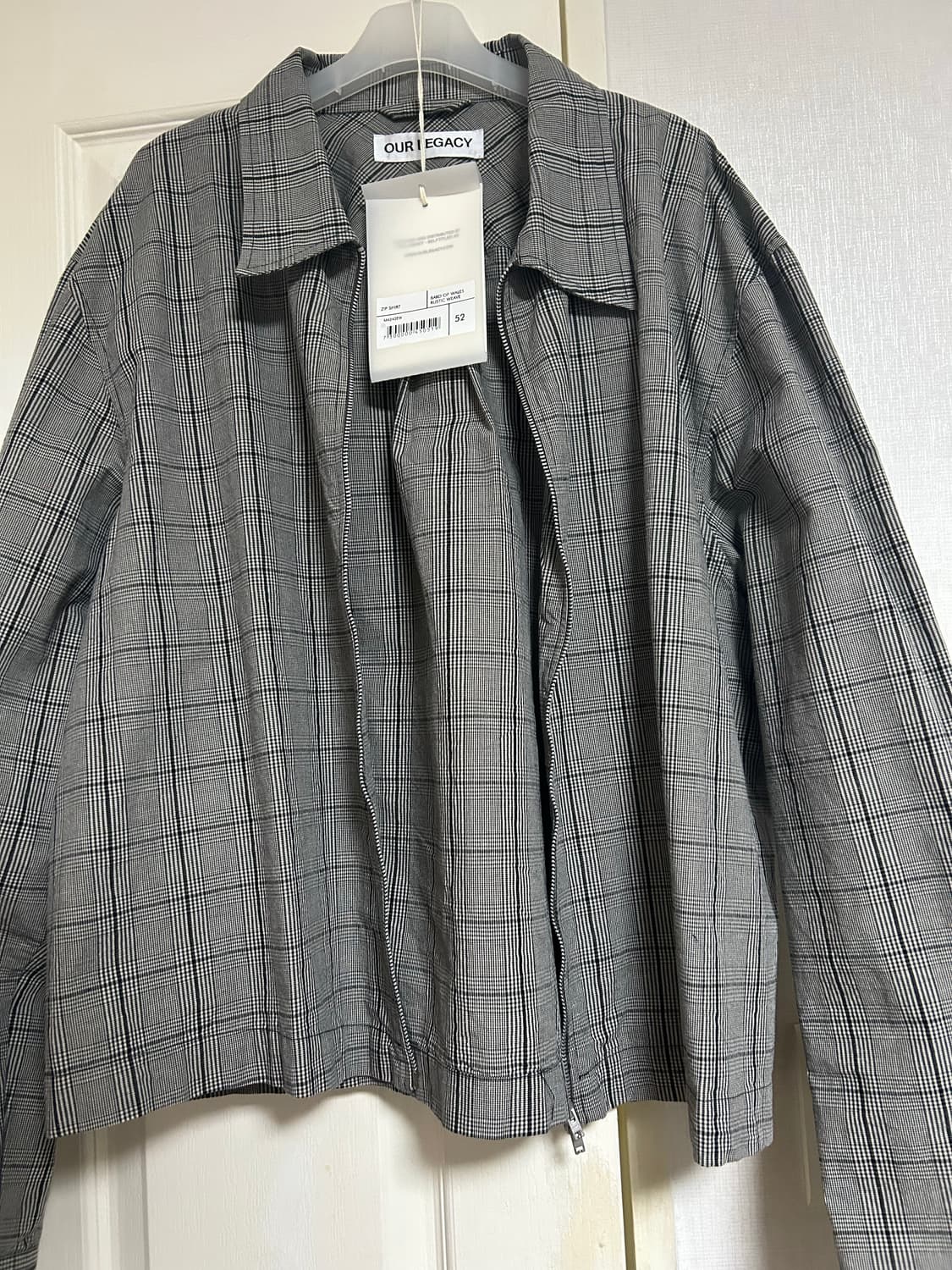 (새상품급)ourlegacy zip셔츠 52(105) 판매합니다. 상품이미지5