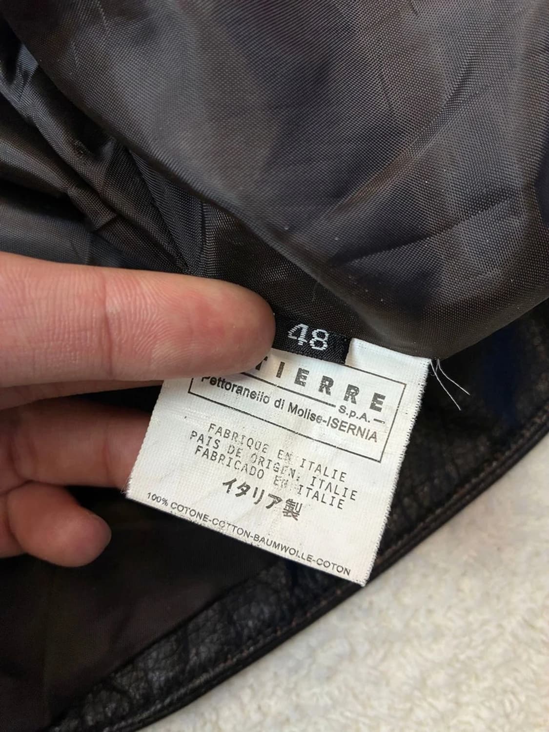 베르사체 90's OG 천연가죽 웨스턴 셔츠 자켓 PN5861 상품이미지9