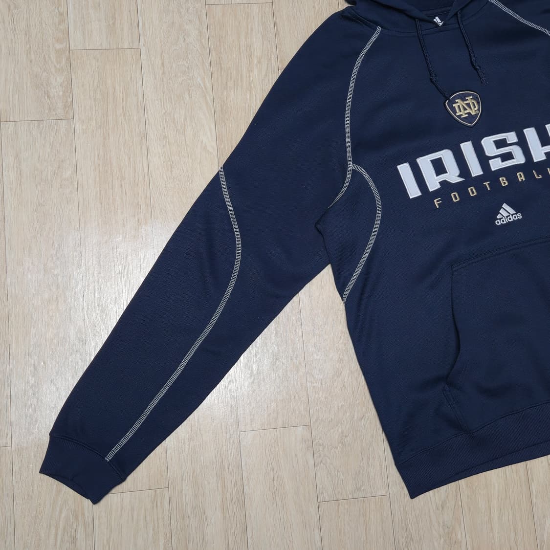 아디다스 Irish Football 네이비 후드티 상품이미지3