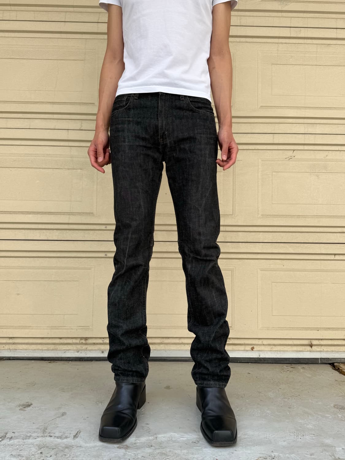 Black faded Levi’s 505(30x34) 상품이미지4