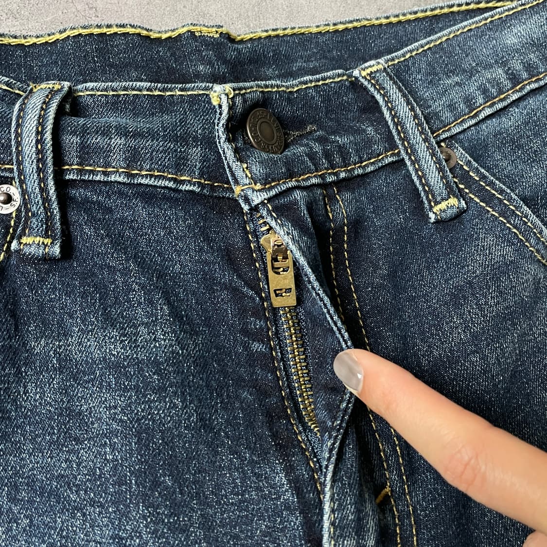 LEVI'S 리바이스511 슬림 스트레이트핏 코튼 데님 팬츠 A00697 상품이미지3