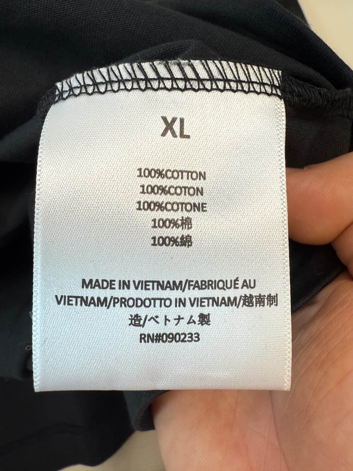 에센셜 스트레치 리모 티셔츠 XL 상품이미지4