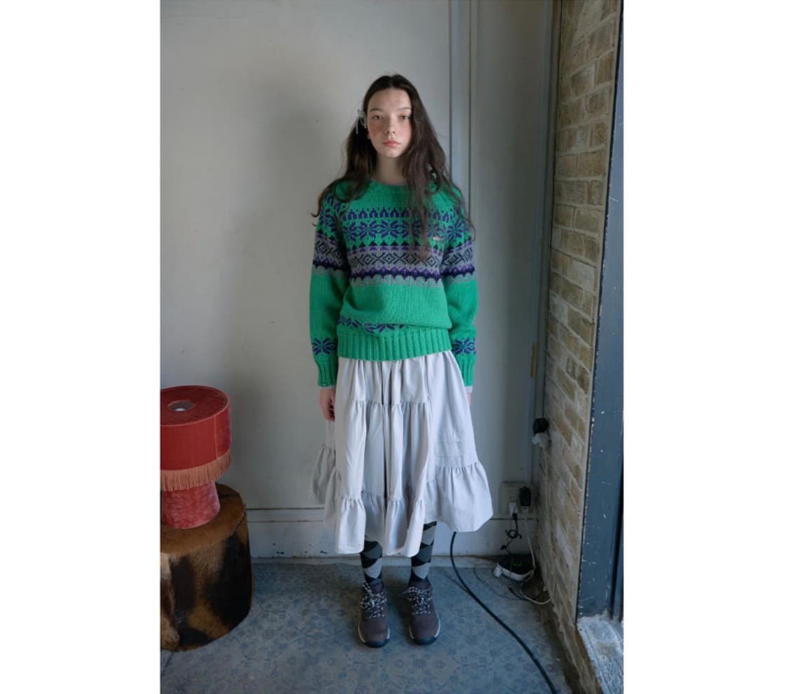 286. Unbalance SK _ Light Gray 상품이미지1