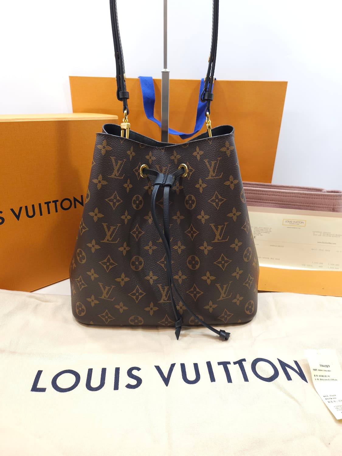 [정품] 루이비통 네오노에 MM 모노그램 블랙 M44020 상품이미지1