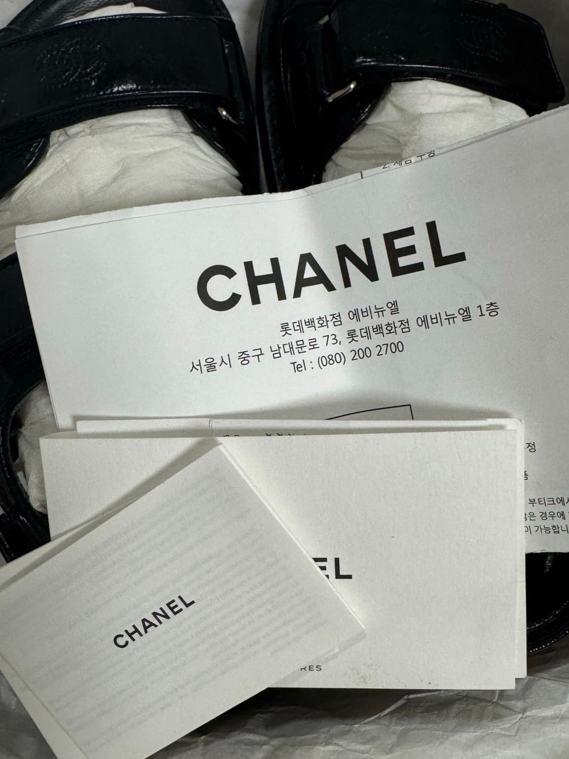 샤넬 벨크로샌들 상품이미지4