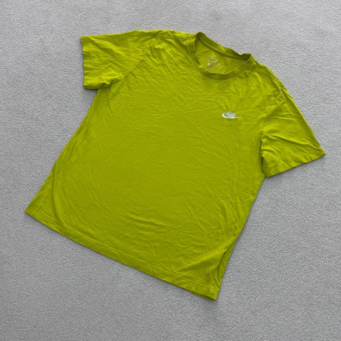 XL 나이키 스몰로고 반팔 티셔츠 0408E1 상품이미지1