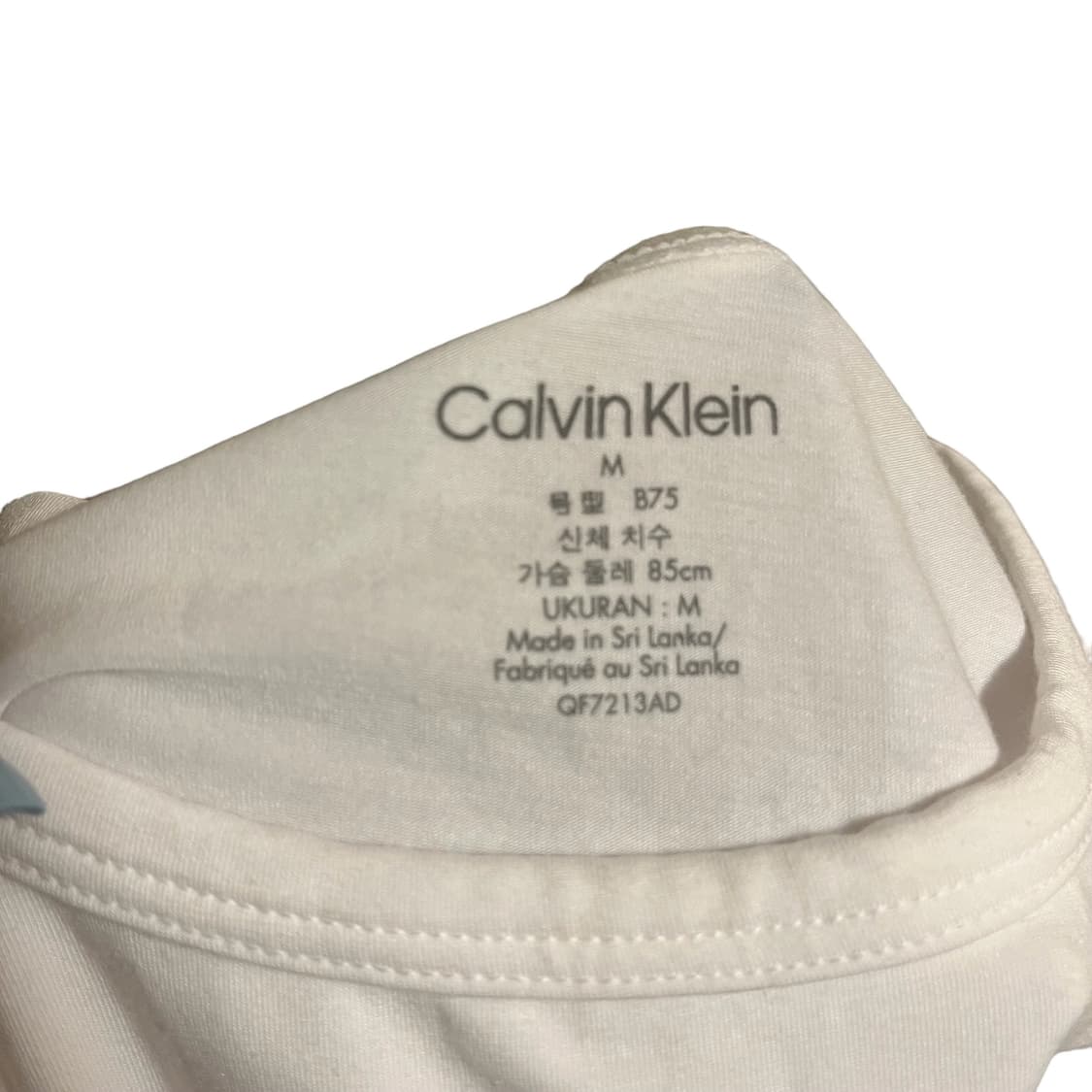 캘빈클라인 언더웨어 티셔츠 브라렛 상품이미지3