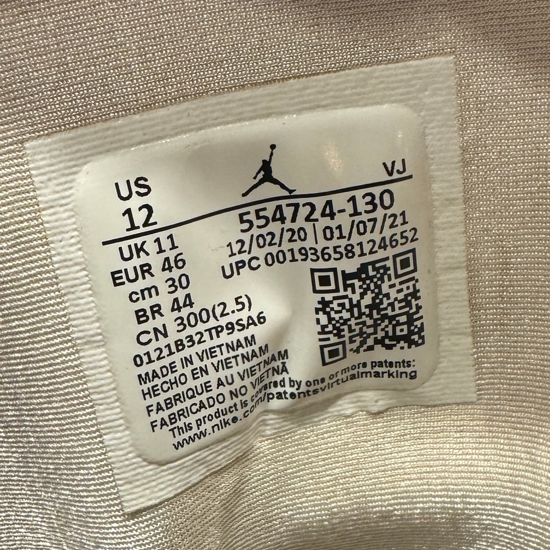 NIKE 조던 미드 트리플 화이트 상품이미지10