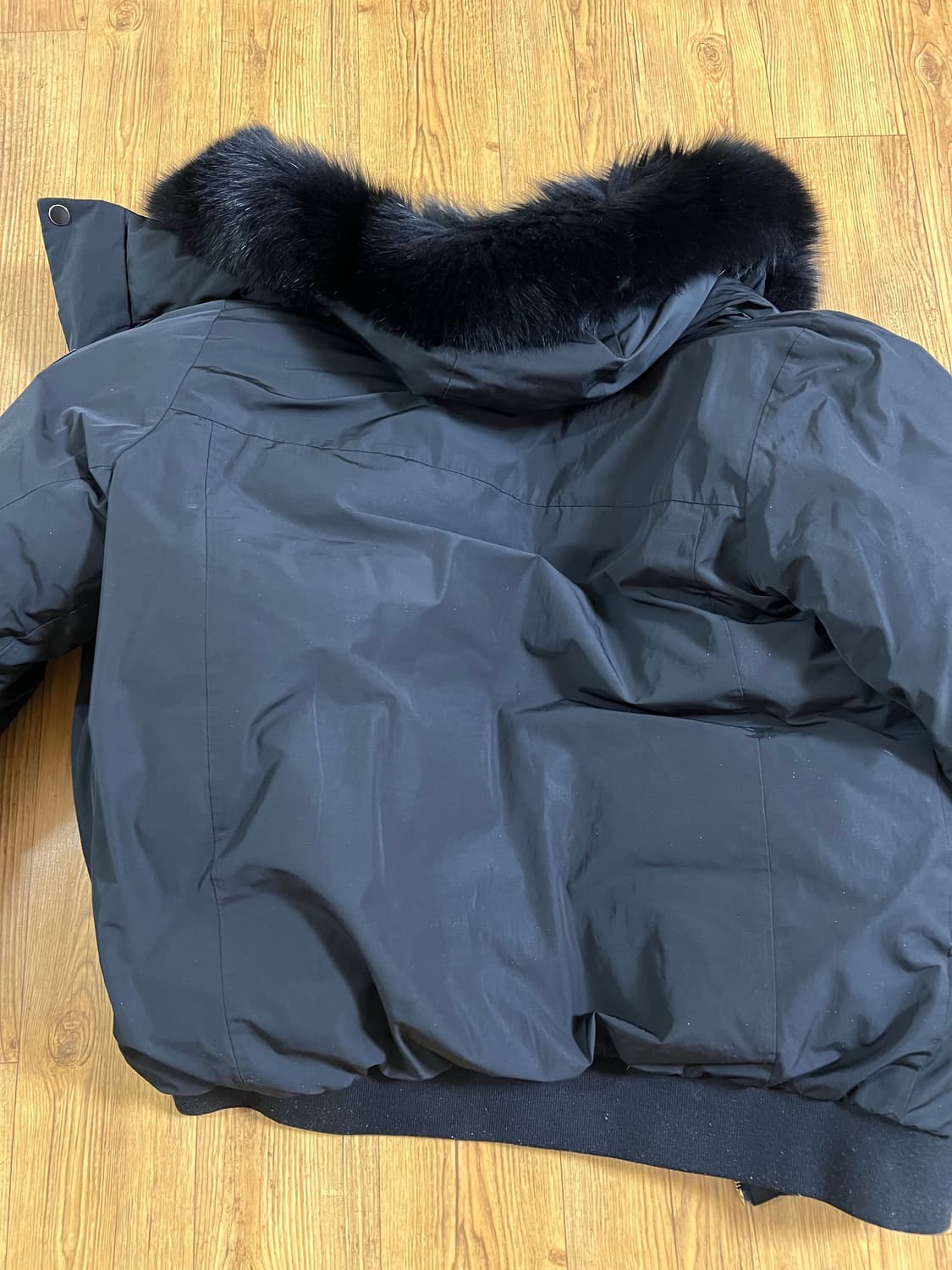 다이나핏 블랙패딩 상품이미지3