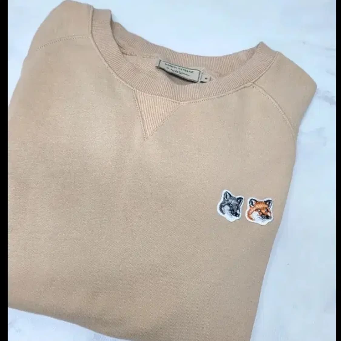 정품 메종키츠네 더블 폭스 맨투맨95 상품이미지3