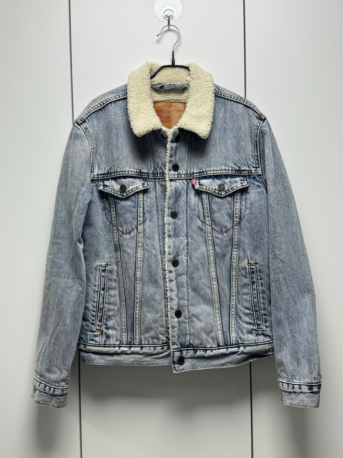 리바이스 쉐르파 데님 자켓 S 상품이미지1
