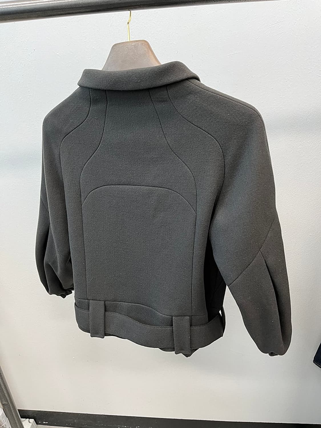 여) 프라다 벨티드 크롭 울자켓  상품이미지8