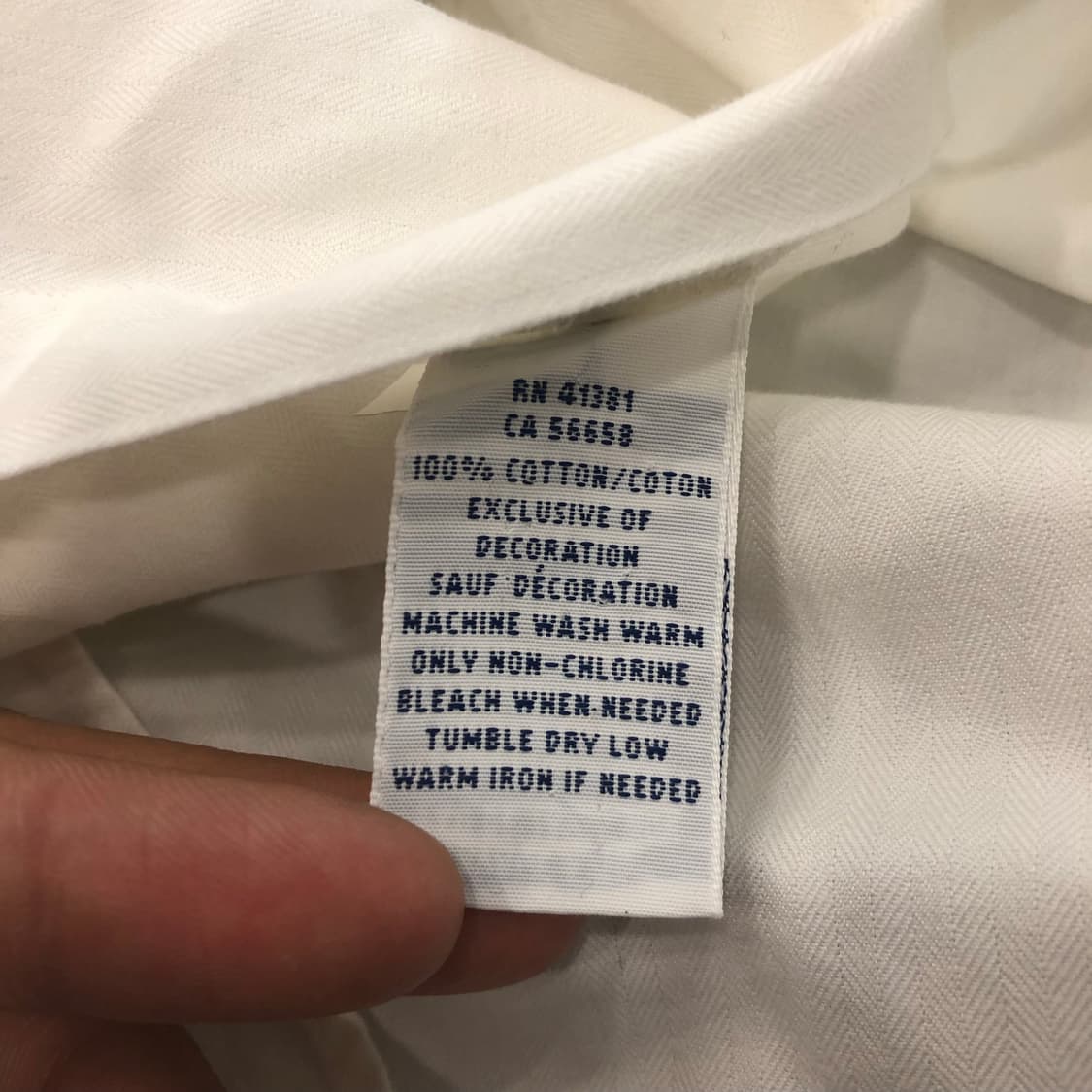 폴로 랄프로렌 화이트 셔츠 상품이미지5