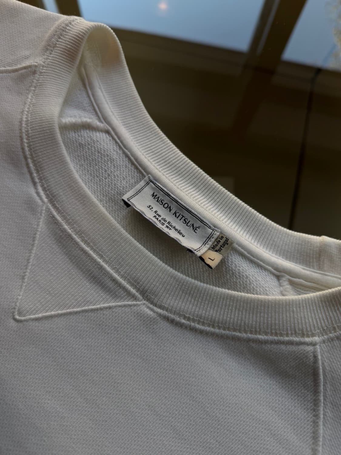 메종키츠네 레터링 맨투맨 100 상품이미지7