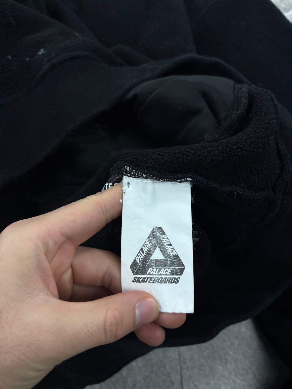 Palace Polartec Lazer Hood Balck    상품이미지5