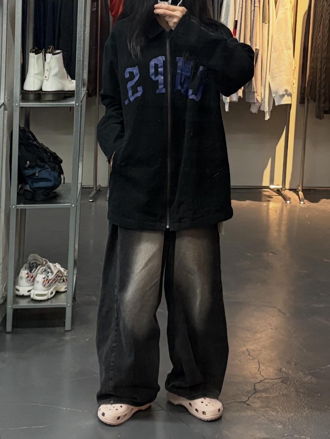 본챔스 블랙워크재킷 A2267 상품이미지1
