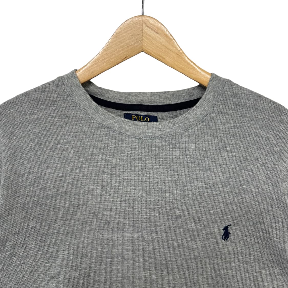 폴로 포니 라운드 와플 긴팔티 상품이미지2