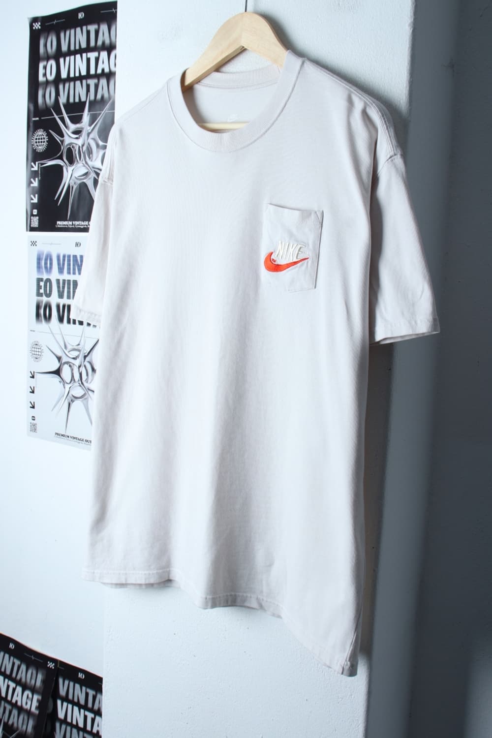 (L-XL) 나이키 반팔 티셔츠 포켓 스우시 올드스쿨-H31184 상품이미지1