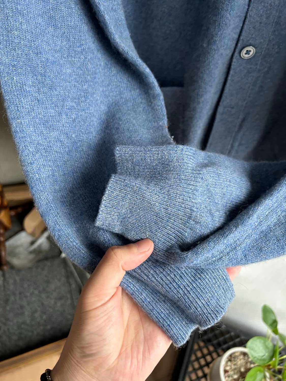 90‘s cashmere cardigan 상품이미지4