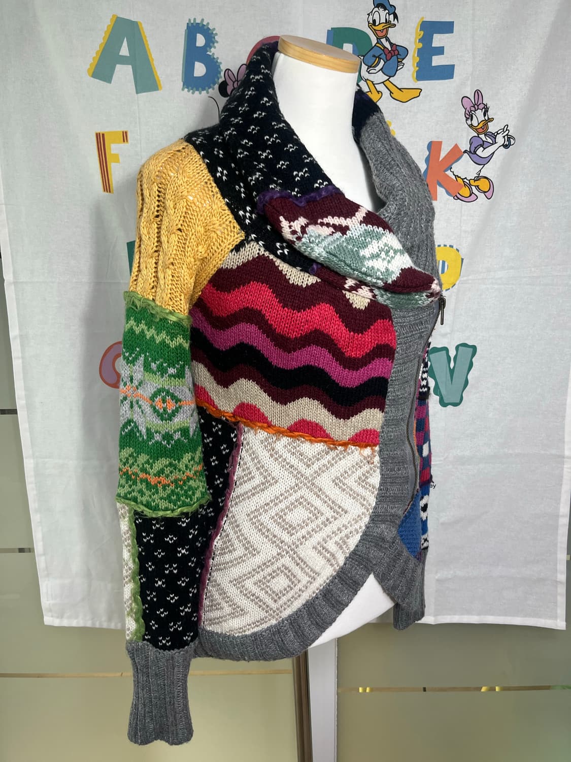 데시구알(Desigual) 패치워크 가디건 상품이미지9