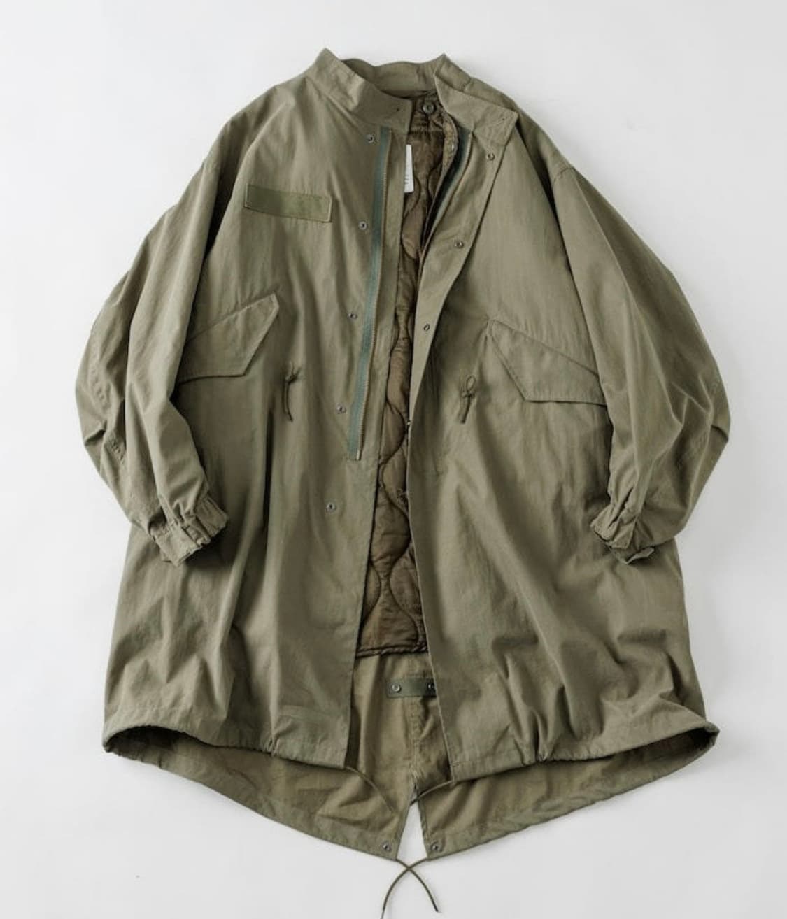 [L/올리브] 프릭스스토어 M-65 피쉬테일파카 상품이미지1