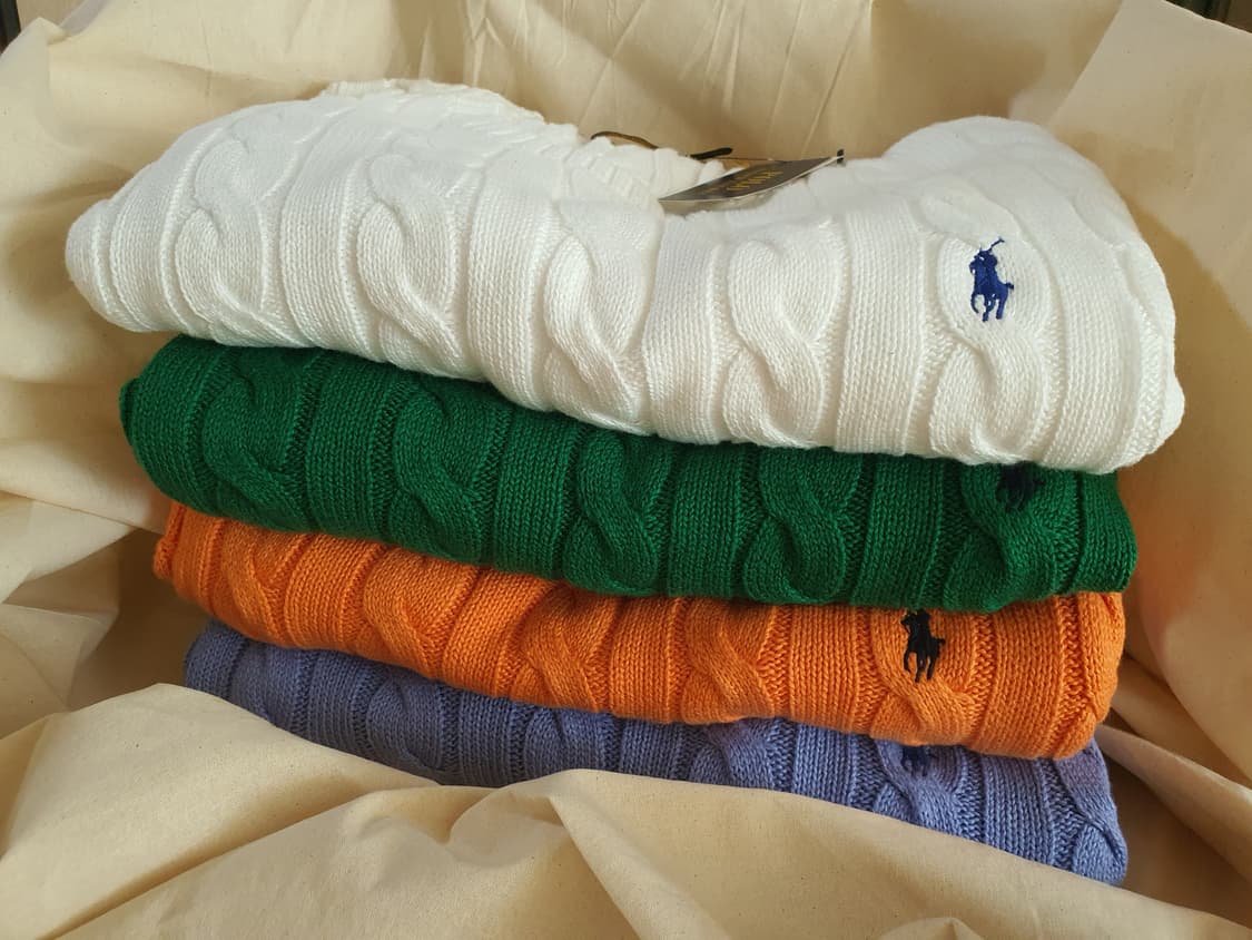 [새상품] 폴로 랄프로렌 니트 코튼 스웨터 XL 새상품 상품이미지5